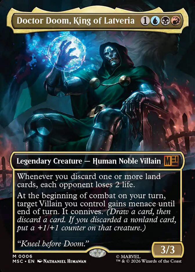 Doctor Doom, King of Latveria (MSC) (6) / Borderless