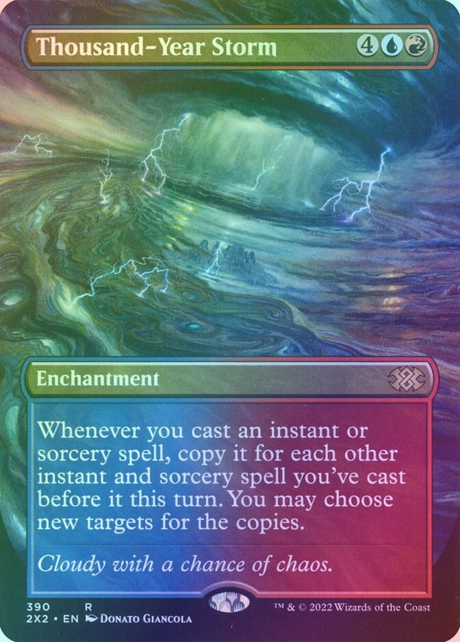 Thousand-Year Storm (2X2) (390) / Borderless / Foil