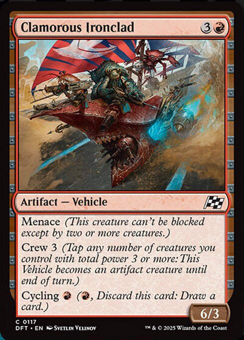 Clamorous Ironclad (DFT) (117)