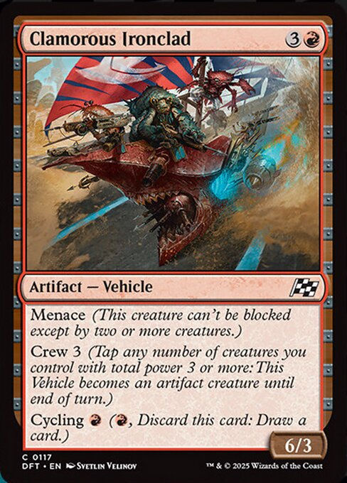 Clamorous Ironclad (DFT) (117)