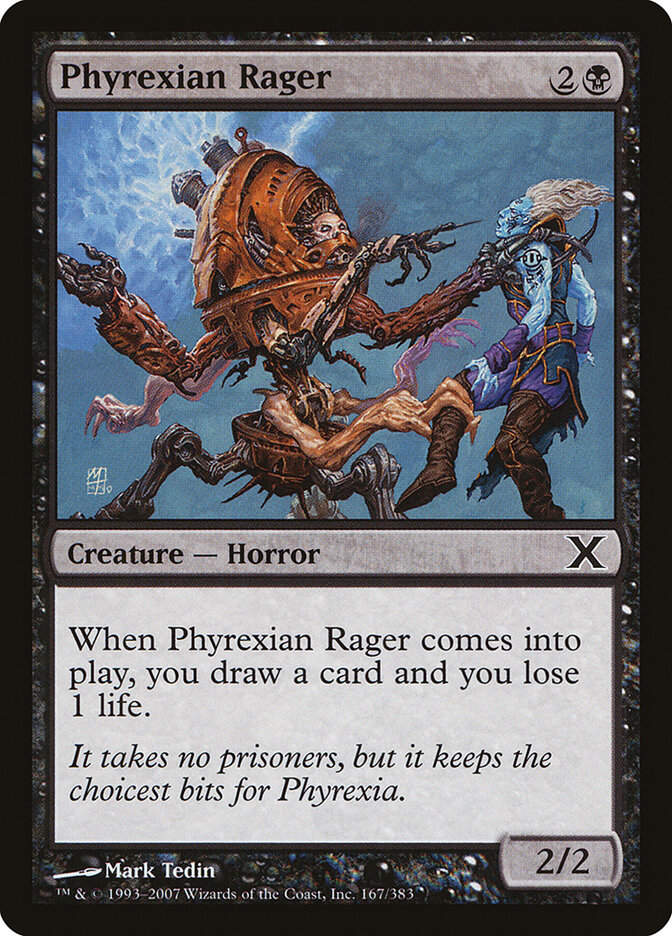 Phyrexian Rager (10E) (167)