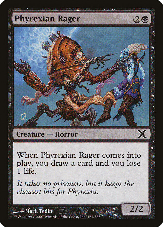 Phyrexian Rager (10E) (167)