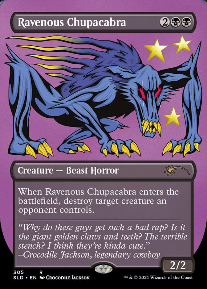 Ravenous Chupacabra (SLD) (305) / Borderless