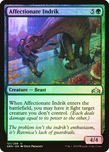 Affectionate Indrik (GRN) (121) / Foil