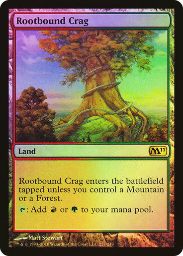 Rootbound Crag (M11) / Foil