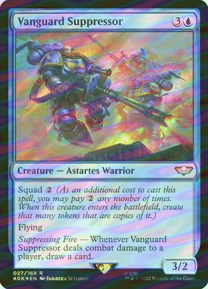 Vanguard Suppressor (40K) (27★) / Surge Foil
