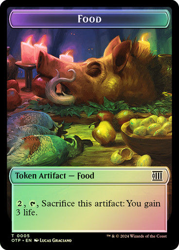 Food // Treasure (TOTP) / Foil — cara 1 de 2