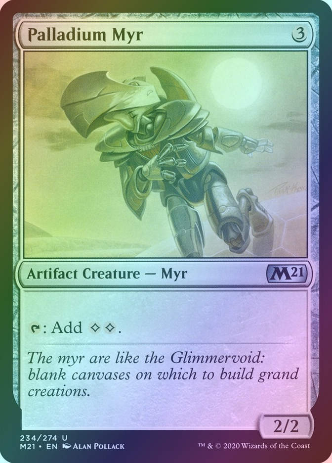 Palladium Myr (M21) (234) / Foil