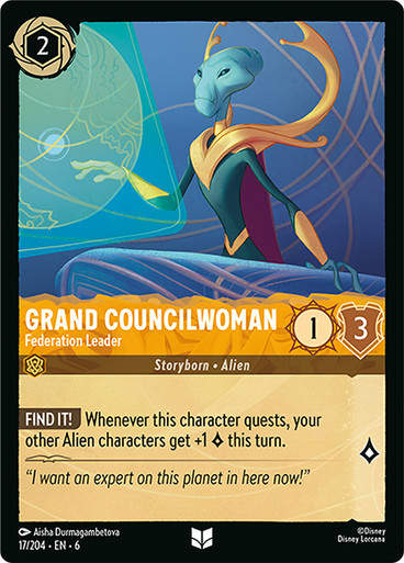 Grand Councilwoman - Federation Leader (LOR_AZU)