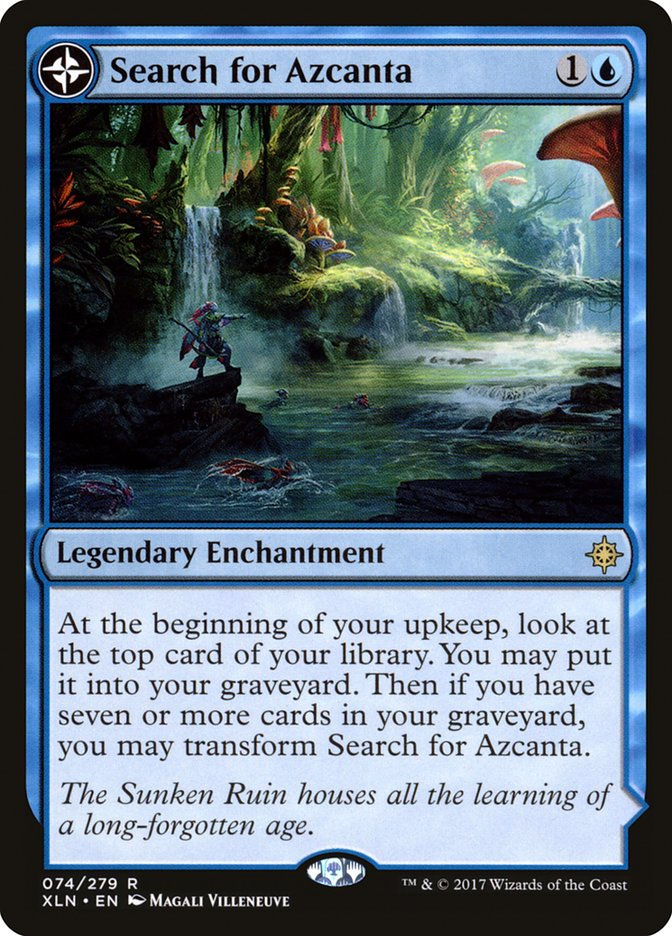 Search for Azcanta // Azcanta, the Sunken Ruin (XLN) (74) — cara 1 de 2