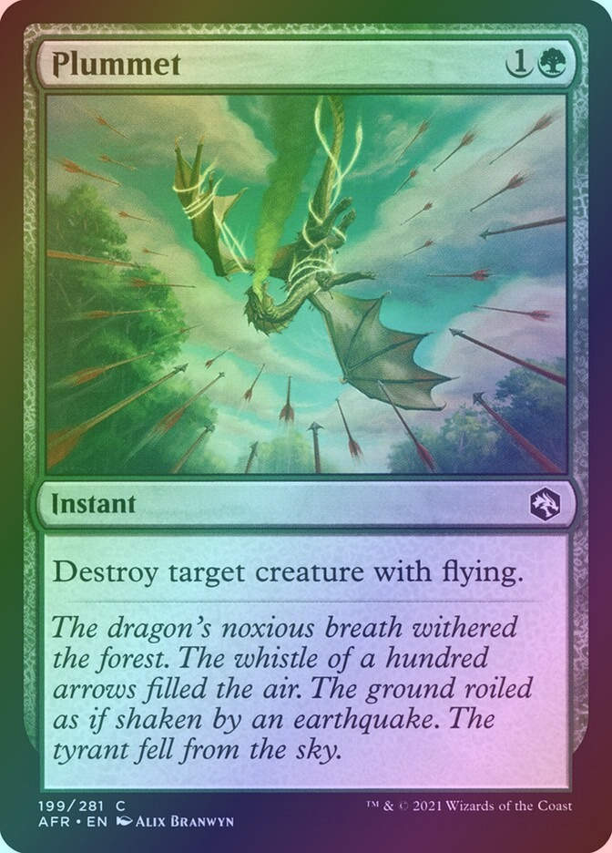 Plummet (AFR) (199) / Foil