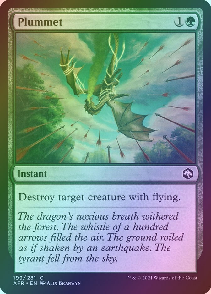Plummet (AFR) (199) / Foil