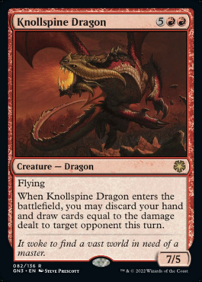 Knollspine Dragon (GN3)
