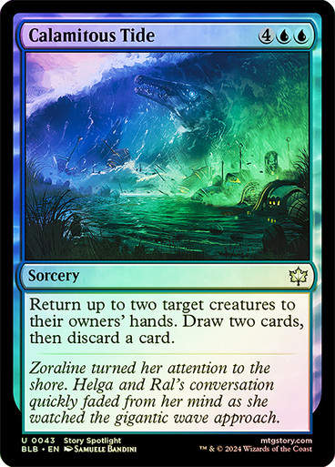 Calamitous Tide (blb) (43) / Foil