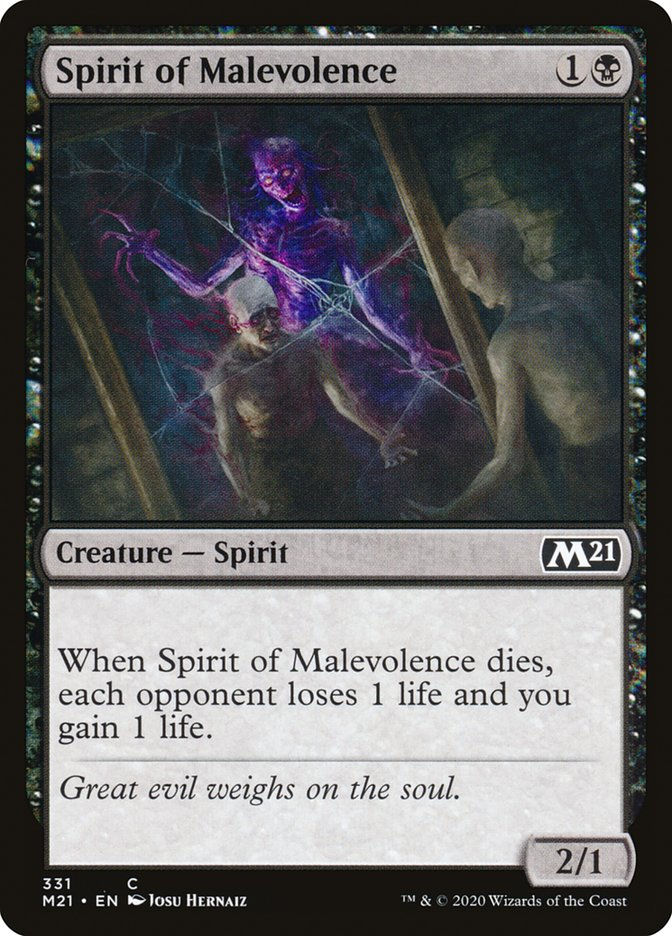 Spirit of Malevolence (M21) (331)