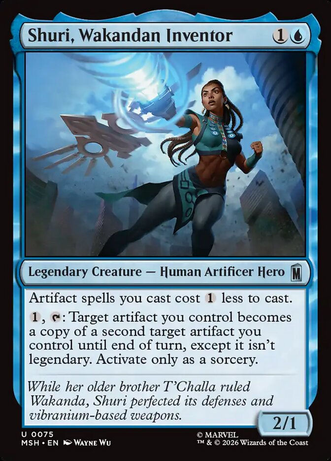 Shuri, Wakandan Inventor (MSH) (75)