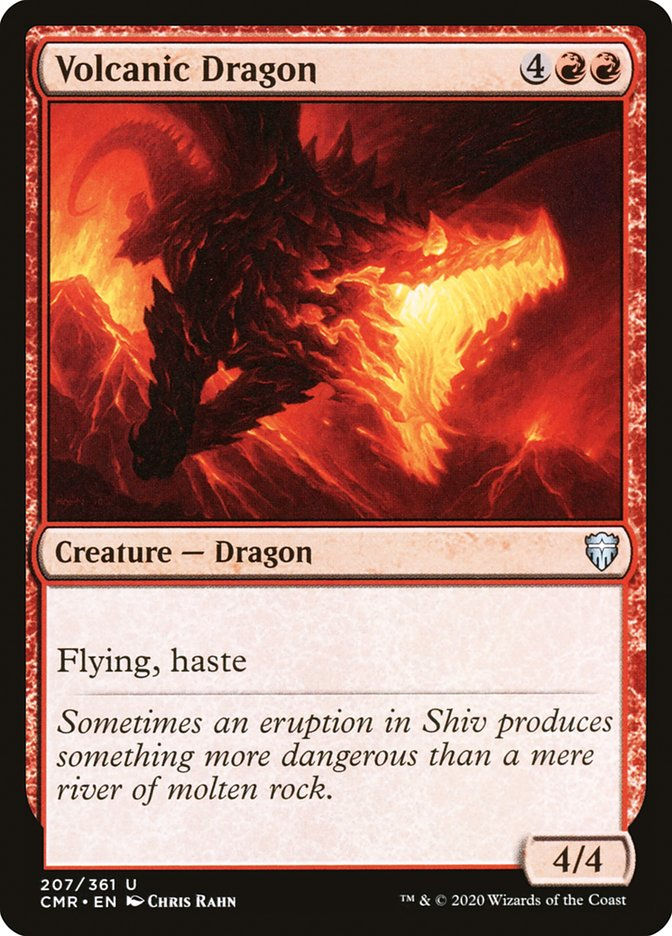 Volcanic Dragon (CMR) (207)
