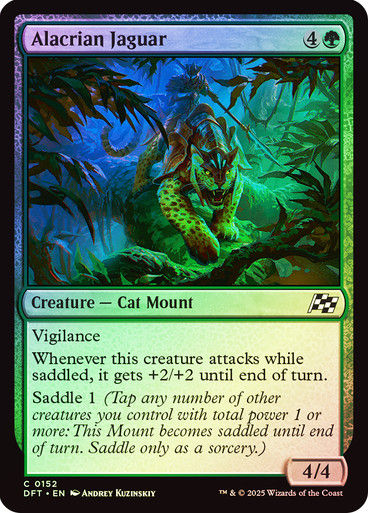 Alacrian Jaguar (DFT) (152) / Foil