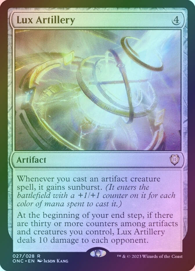 Lux Artillery (ONC) (27) / Foil