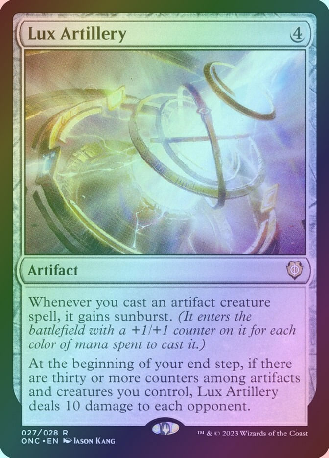Lux Artillery (ONC) (27) / Foil