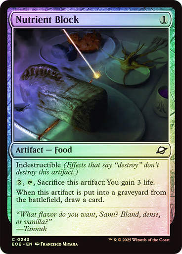 Nutrient Block (EOE) (243) / Foil