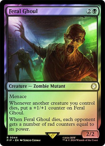 Feral Ghoul (pip) (44) / Foil