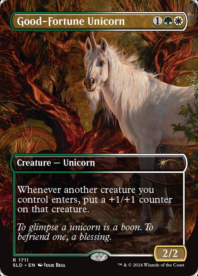 Good-Fortune Unicorn (SLD) (1711) / Borderless