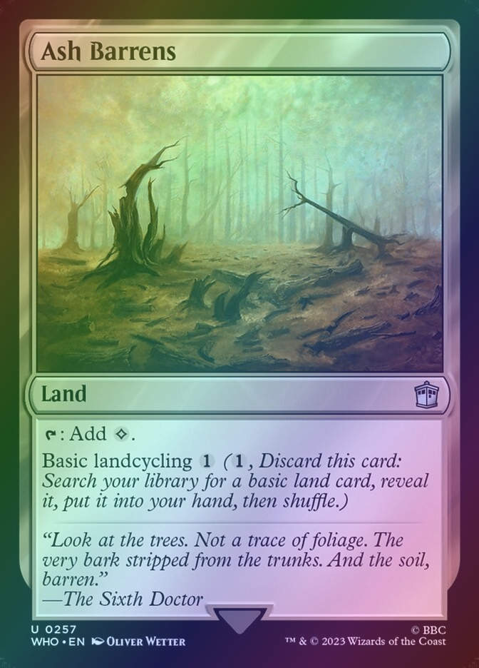 Ash Barrens (WHO) (257) / Foil