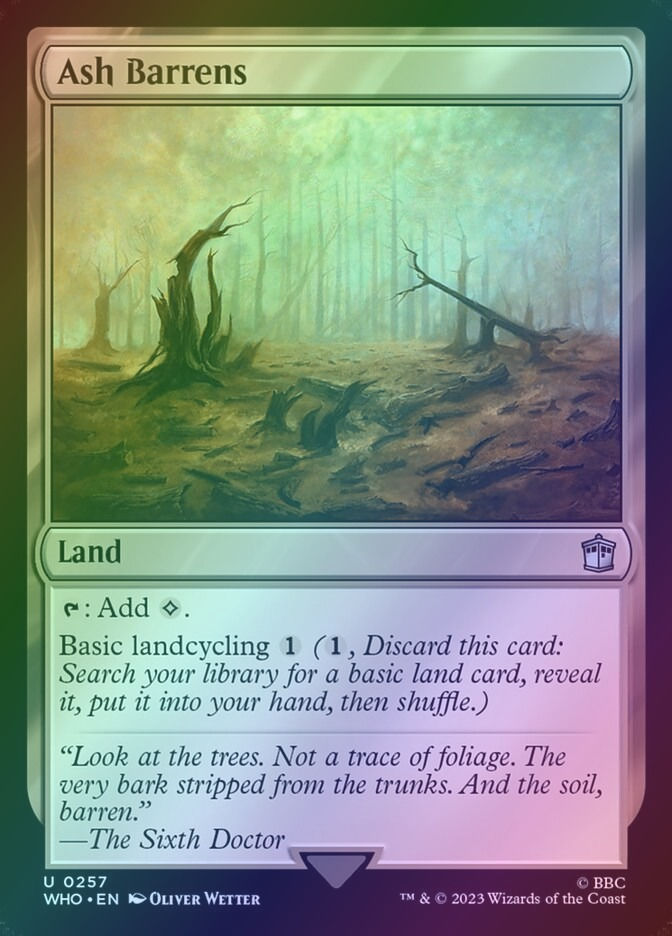 Ash Barrens (WHO) (257) / Foil