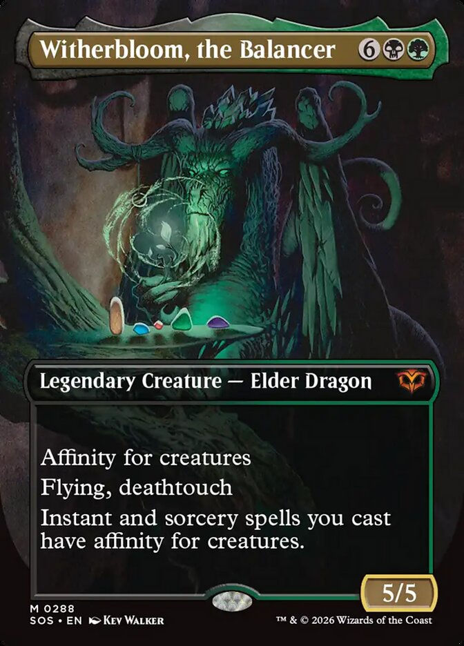Witherbloom, the Balancer (SOS) (288) / Borderless