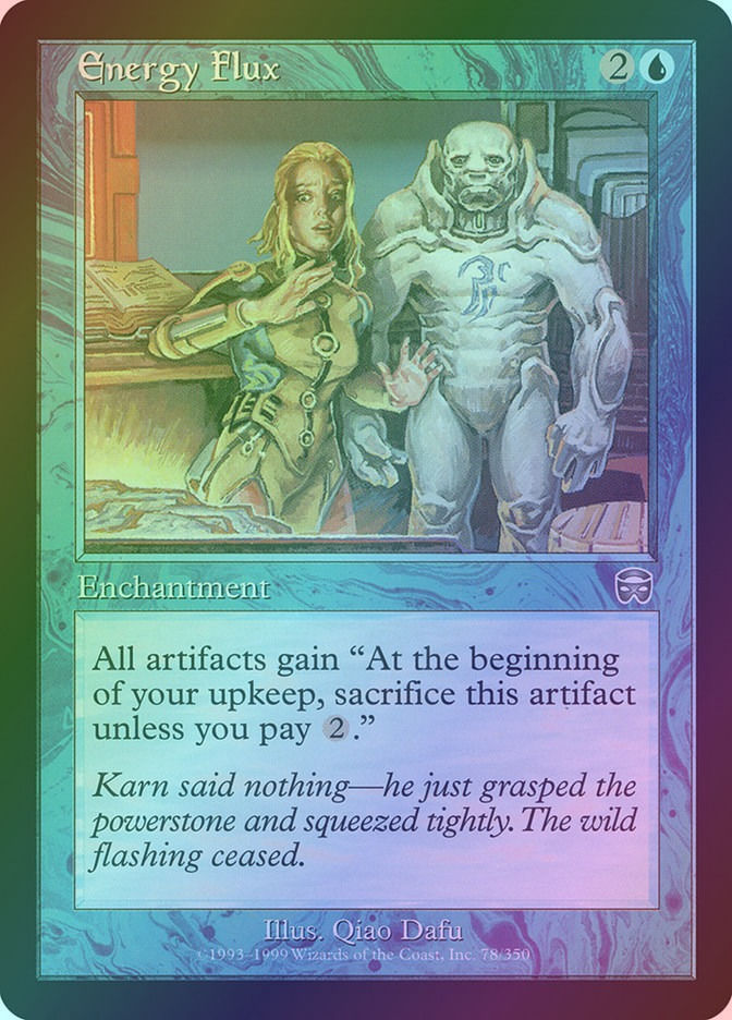 Energy Flux (MMQ) (78) / Foil
