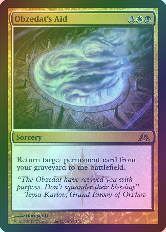 Obzedat's Aid (DGM) (89) / Foil