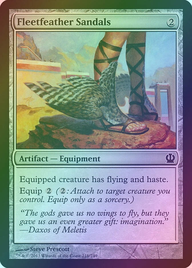 Fleetfeather Sandals (THS) (216) / Foil
