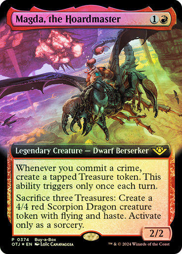 Magda, the Hoardmaster (otj) (374) / Buy-a-Box Foil