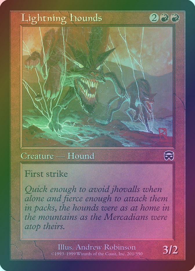 Lightning Hounds (MMQ) (201) / Foil