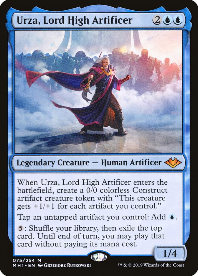 Urza, Lord High Artificer (MH1) (75)