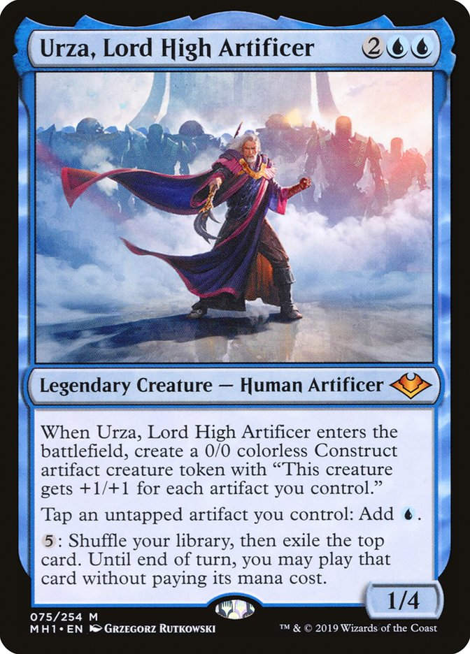 Urza, Lord High Artificer (MH1) (75)