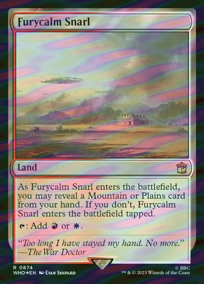 Furycalm Snarl (WHO) (874) / Surge Foil