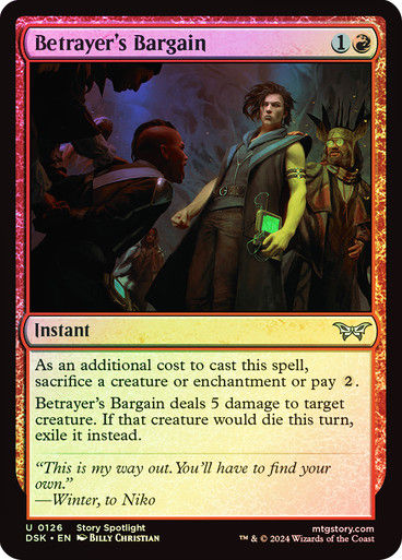 Betrayer's Bargain (DSK) (126) / Foil