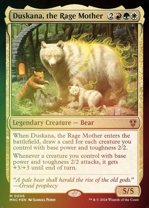 Duskana, the Rage Mother (mkc) (5) / Foil