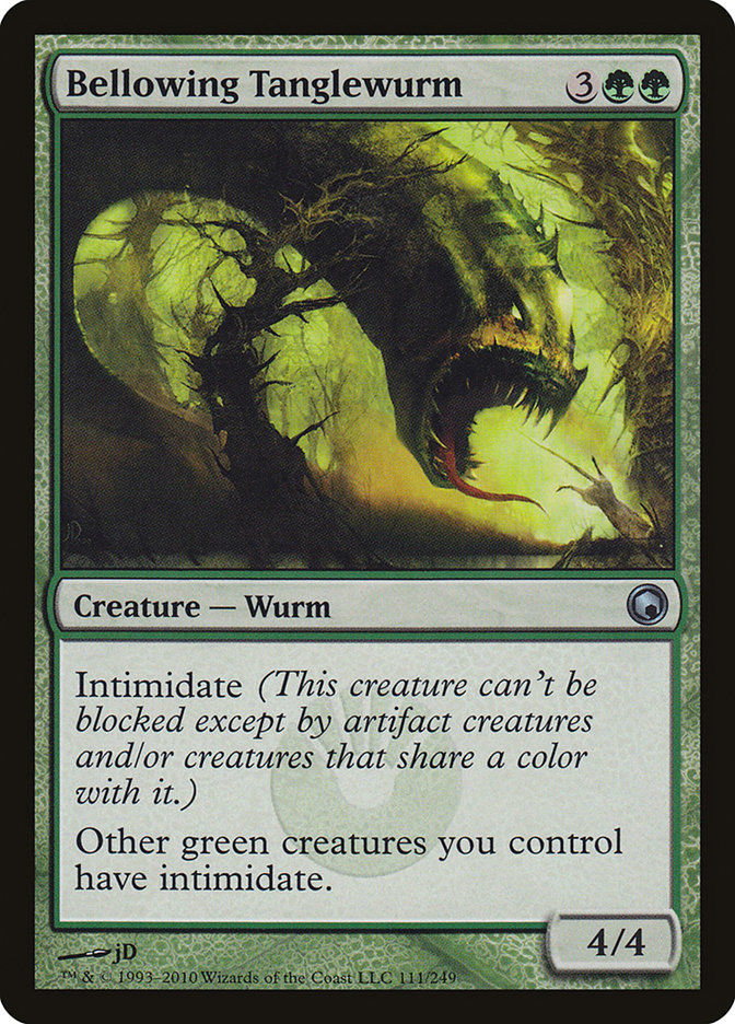 Bellowing Tanglewurm (som)