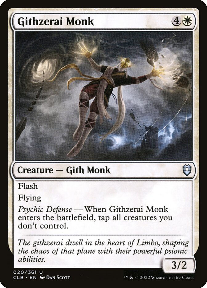 Githzerai Monk (CLB) (20)