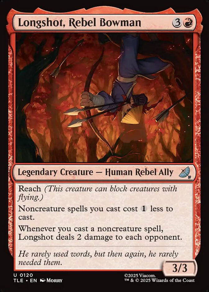 Longshot, Rebel Bowman (TLE) (120)