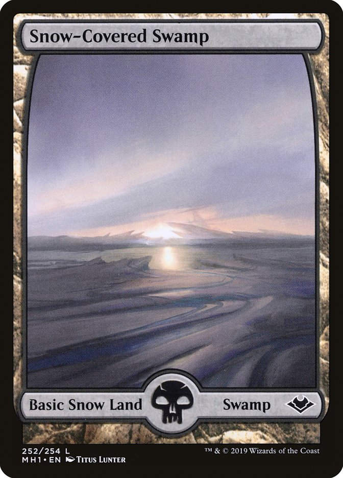 Snow-Covered Swamp (MH1) (252)