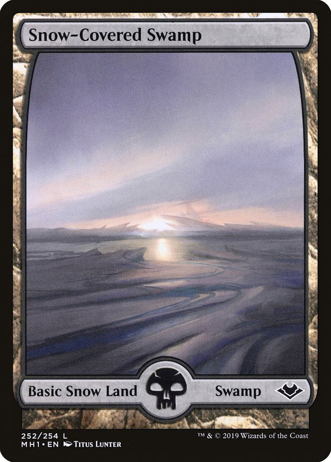 Snow-Covered Swamp (MH1) (252)