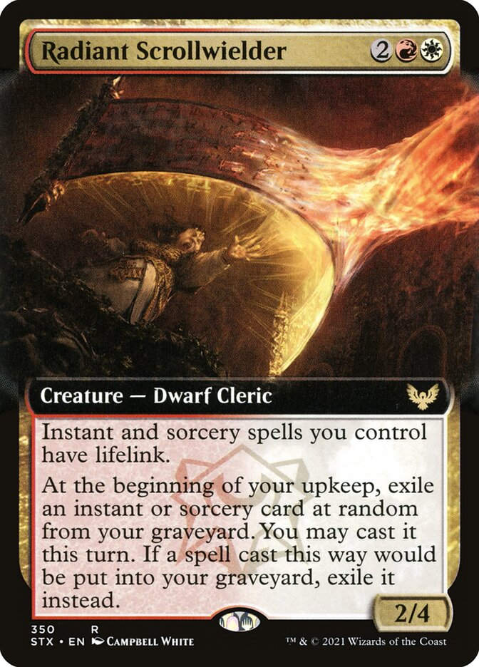 Radiant Scrollwielder (STX) (350) / Extended Art
