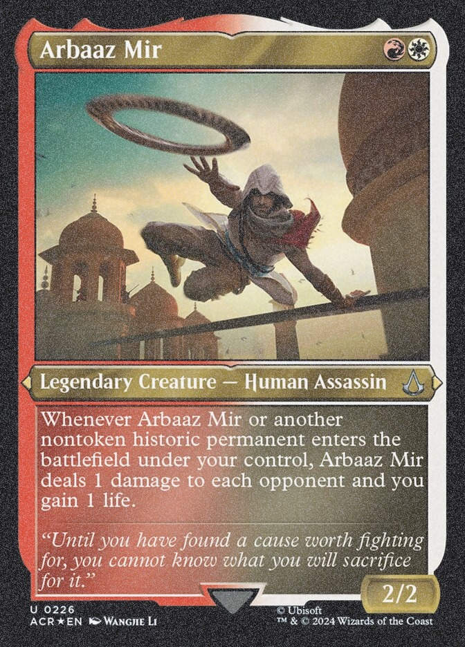 Arbaaz Mir (ACR) (226) / Foil Etched