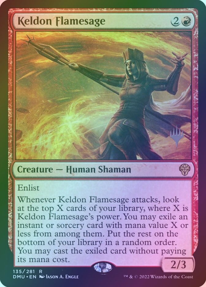 Keldon Flamesage (PDMU) (135p) / Foil