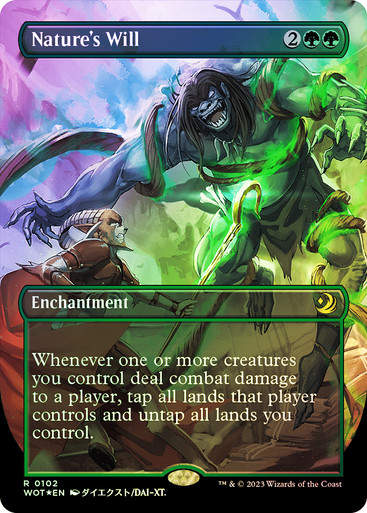 Nature's Will (wot) / Anime Borderless Foil