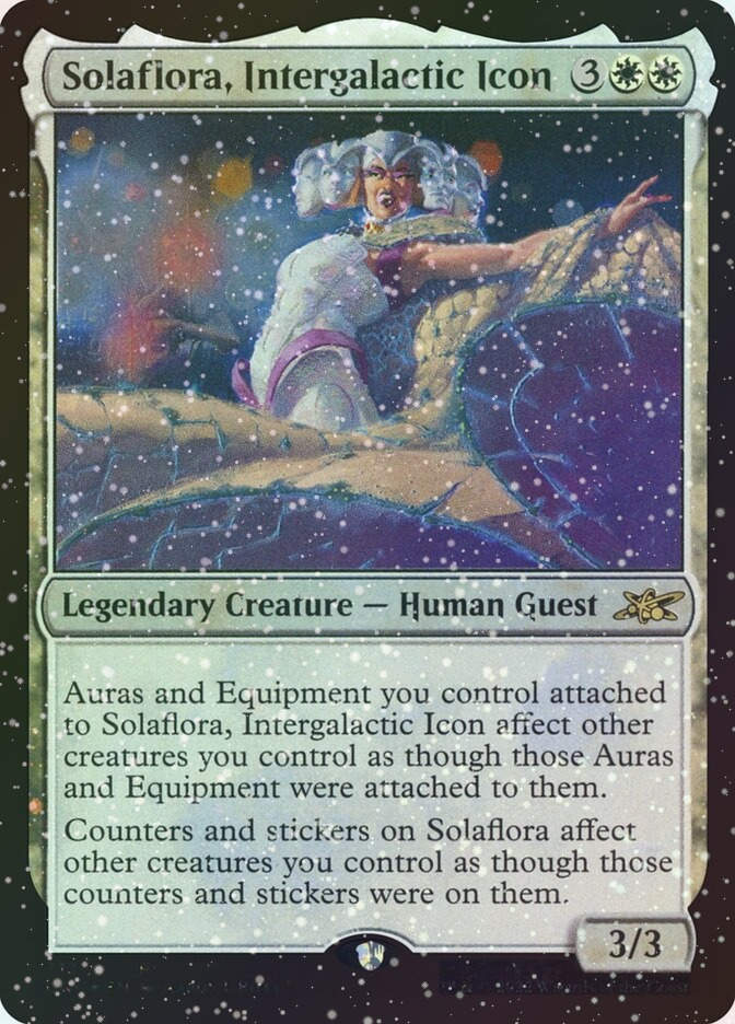 Solaflora, Intergalactic Icon (UNF) (313) / Galaxy Foil